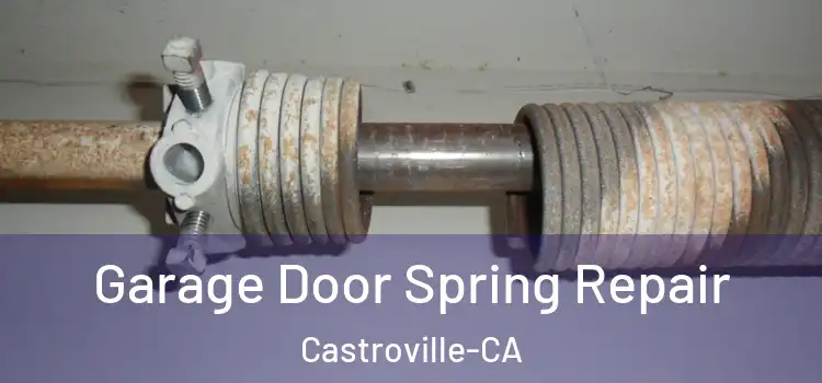  Garage Door Spring Repair Castroville-CA