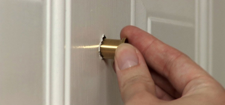 peephole door repair in Castroville